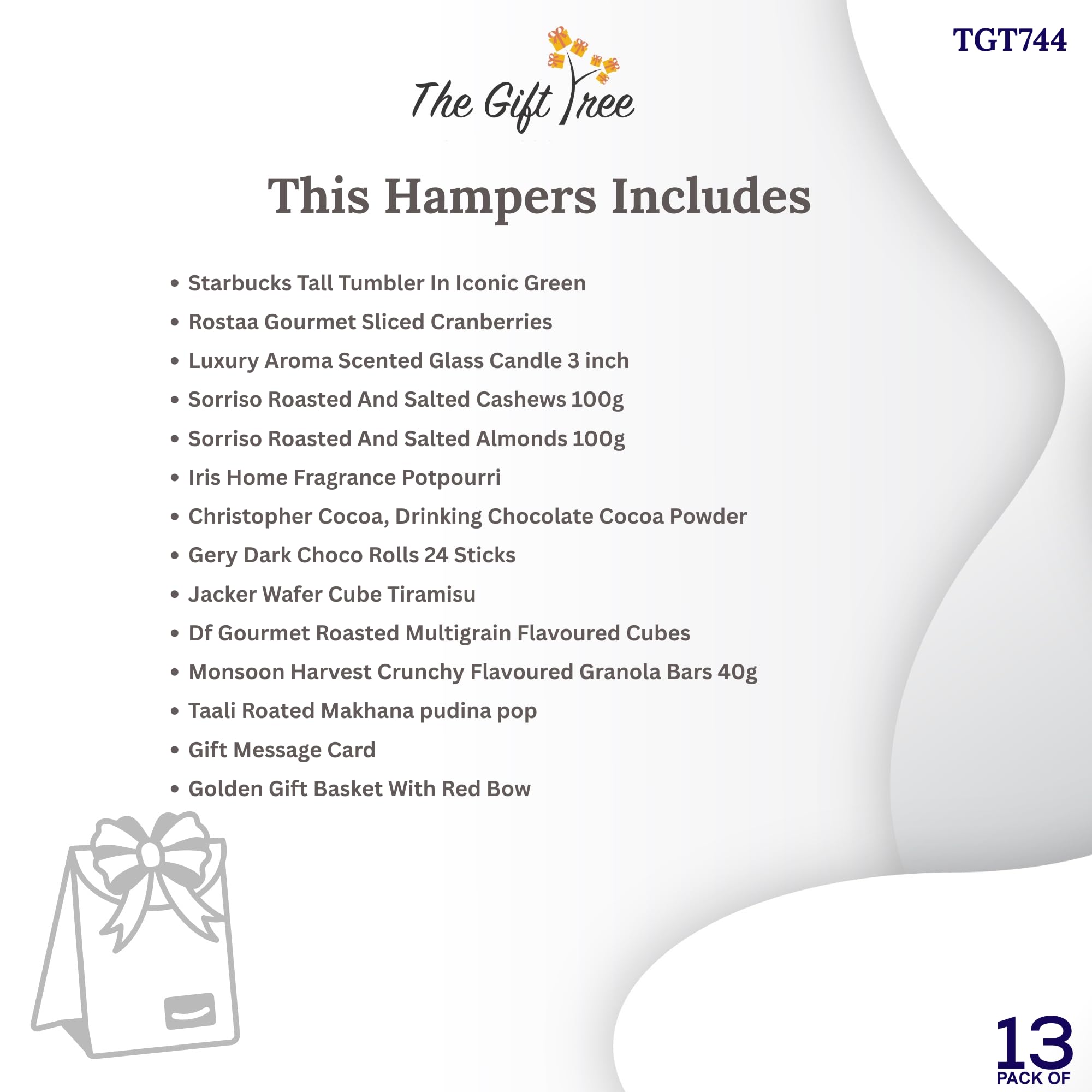 The Gift Tree Coffee Tumbler, Drinking Chocolate & Munchies Gift Hamper| Gift for Family, Friends, Birthday, Anniversary, Office Collegues 2