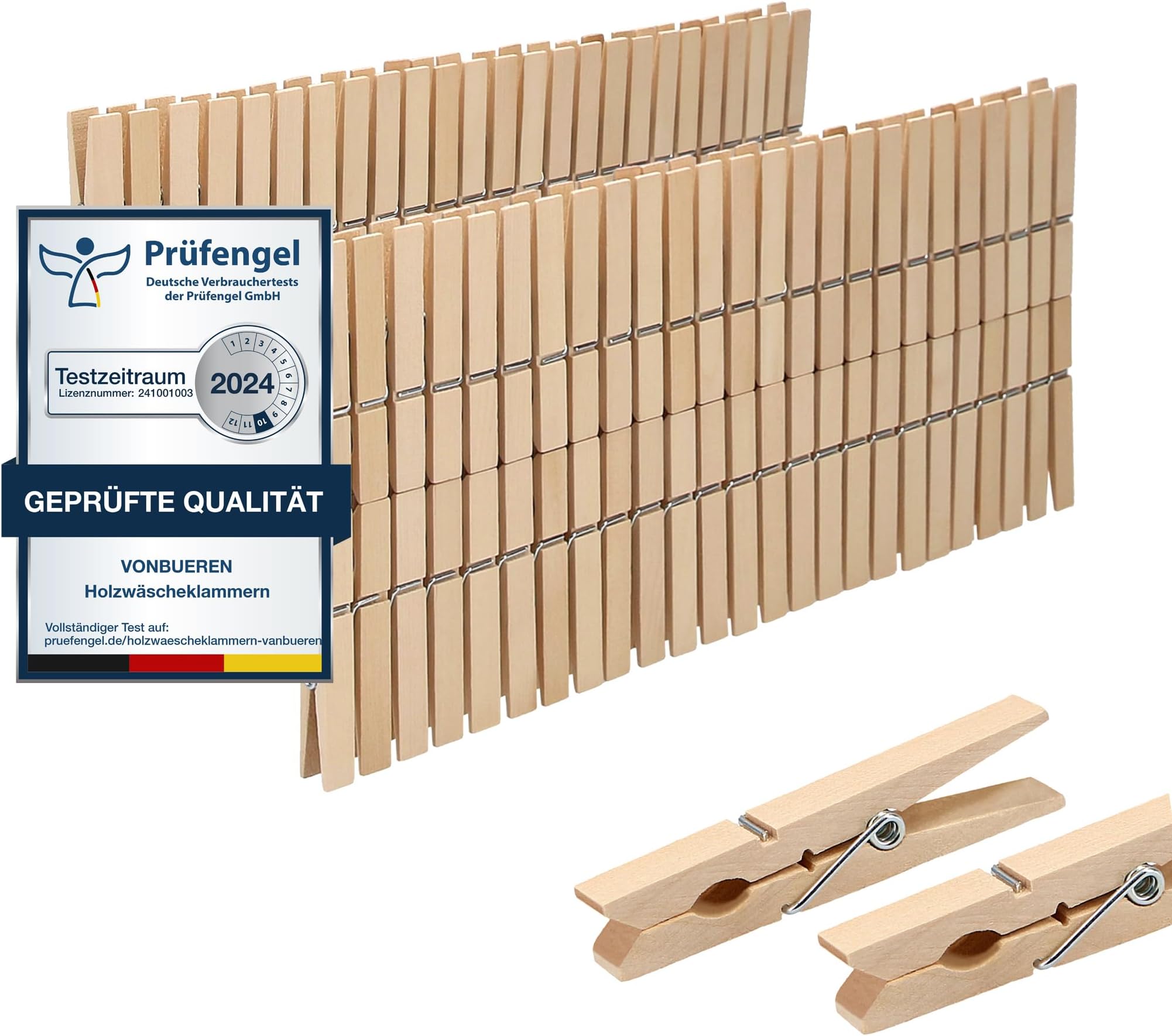 Molle Di Legno Rayher XL - 15x3,5cm FSC 100% | Per Hobby E Fai Da Te - Foto 8