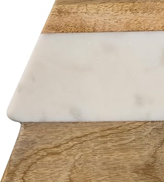 Split P Christmas Tree Cutting Board, Marble & Wood