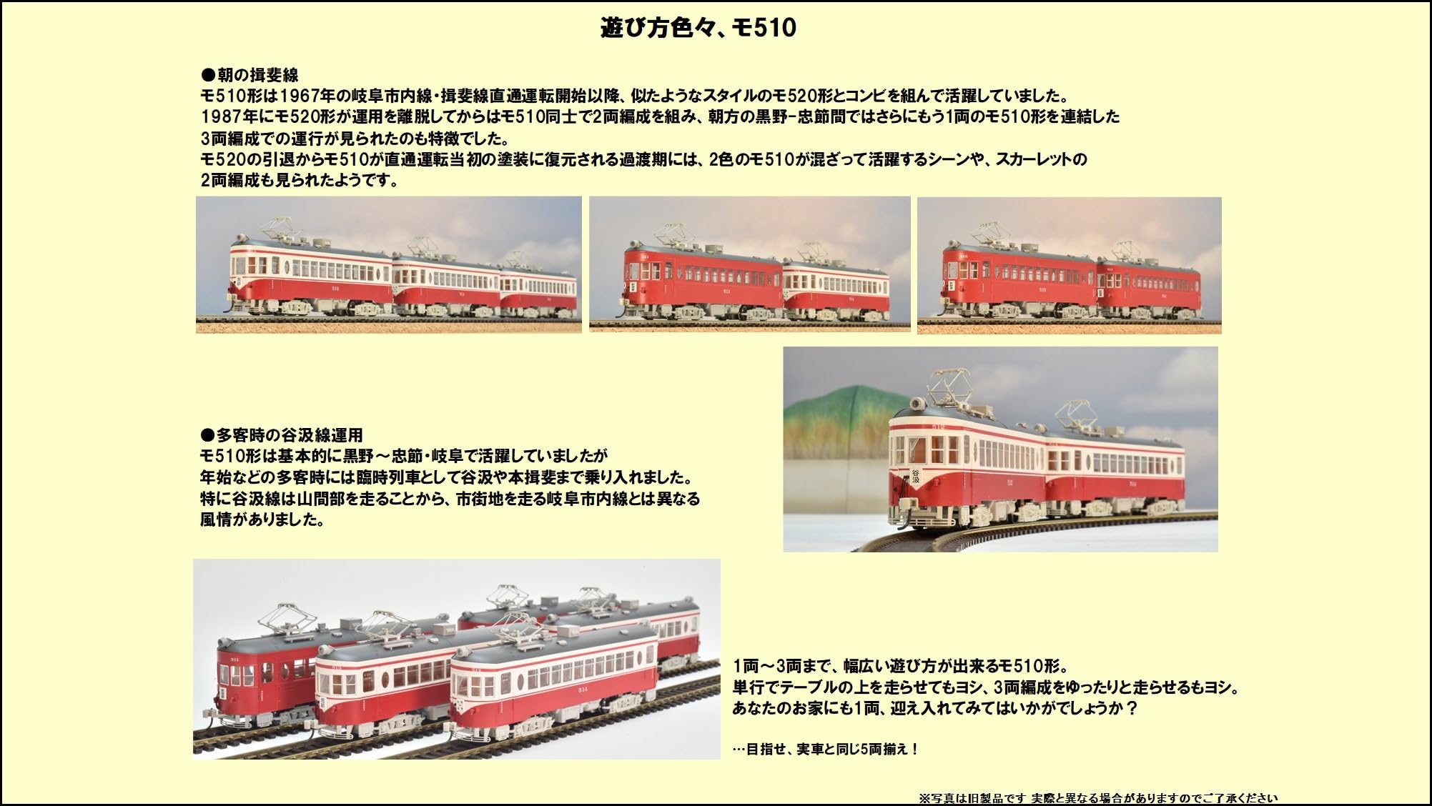 Amazon | トミーテック (TOMYTEC) TOMIX HOゲージ 名古屋鉄道 モ510形