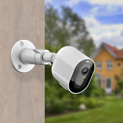 Miniatura 7 de Soporte de montaje universal para cámara de seguridad, soporte de metal de pared ajustable para interiores y exteriores, compatible con Arlo ProPro