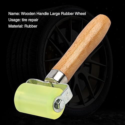 Miniatura 5 de Rodillo de compactación de reparación de neumáticos de automóvil, herramienta de reparación de neumáticos de rueda de presión, herramienta de