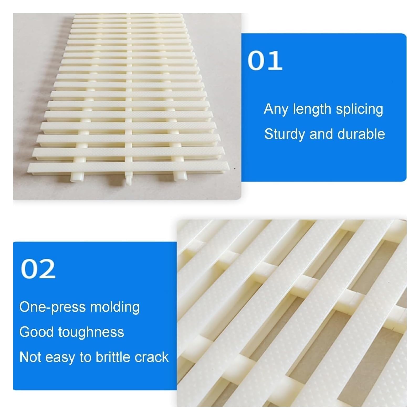 Griglie per Piscine, griglia di drenaggio per Piscine, Copertura di Troppo Pieno ad Angolo retto, griglia per Bordo Piscina 35x35 cm per Una Manutenzione efficiente delle fognature, griglia