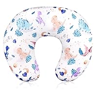 Vista 9 de DILIMI Funda de almohada de lactancia para bebé, niño y niña, ultra suave, cómoda, elástica, extraíble, para almohadas de lactancia materna