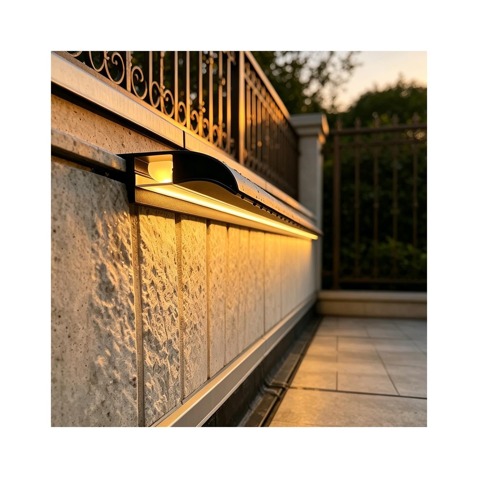 Rozdzielacz okapów LED aluminiowy, do cięcia, szer. zakrzywiona 25/50 mm