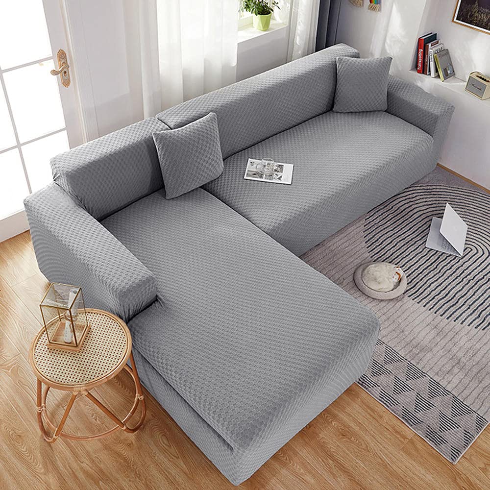 Europese Scandinavische stijl halvemaanvormige banken bekleding stof blauw fluweel bank woonkamer canapé moderne halfronde cirkelvormige bank
