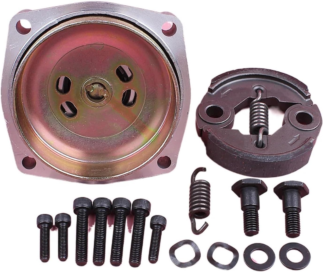 Clutch Drum Cover Bolt Washer Set for GX31 GX35 GX35NT 4 Stroke Lawn Mower Engine Replace Spare Part