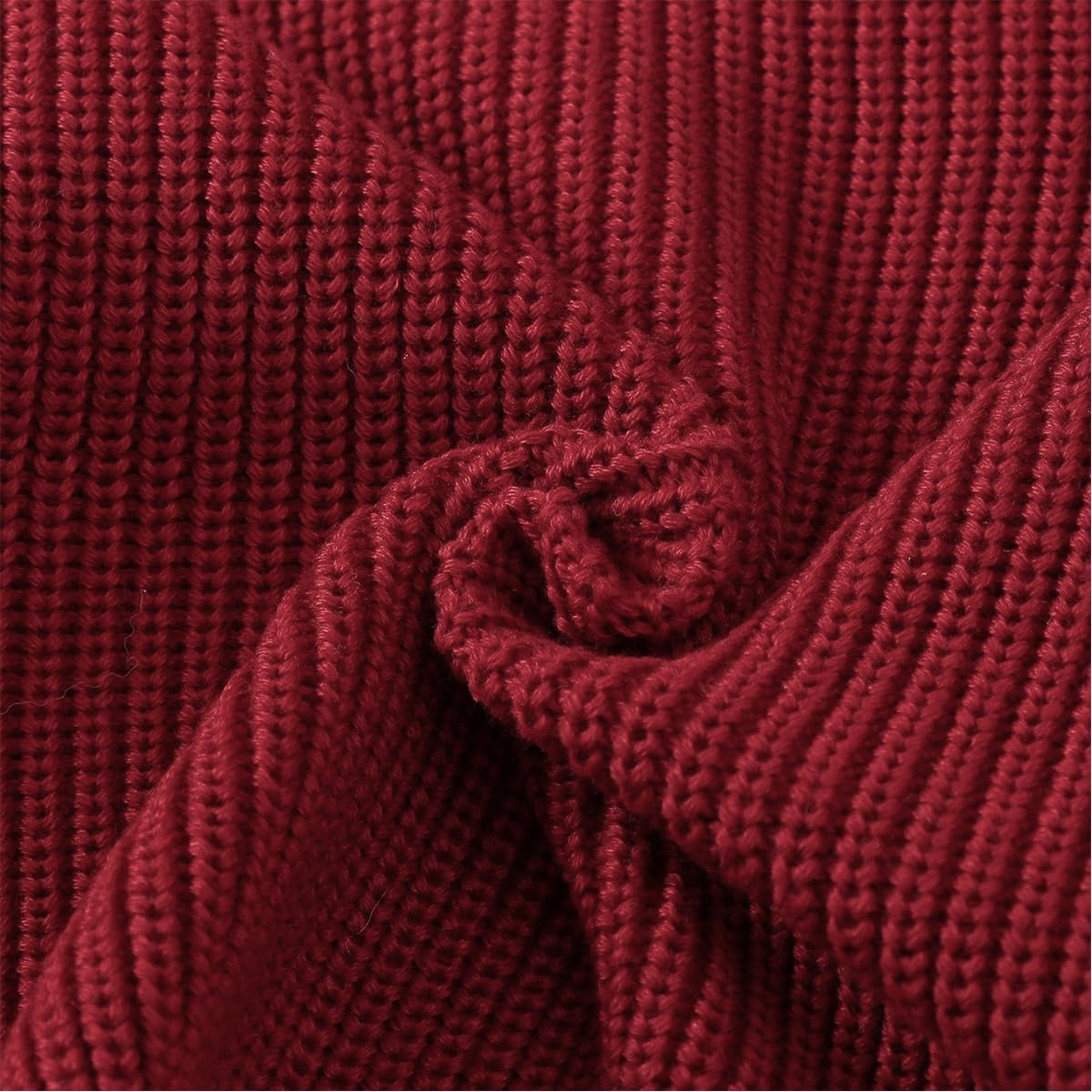 Suéter de Punto con Bordado Floral para Niñas Pequeñas Manga Larga Caliente Sudadera Pullover de Punto Cálida Jersey Ropa para Otoño e Invierno
