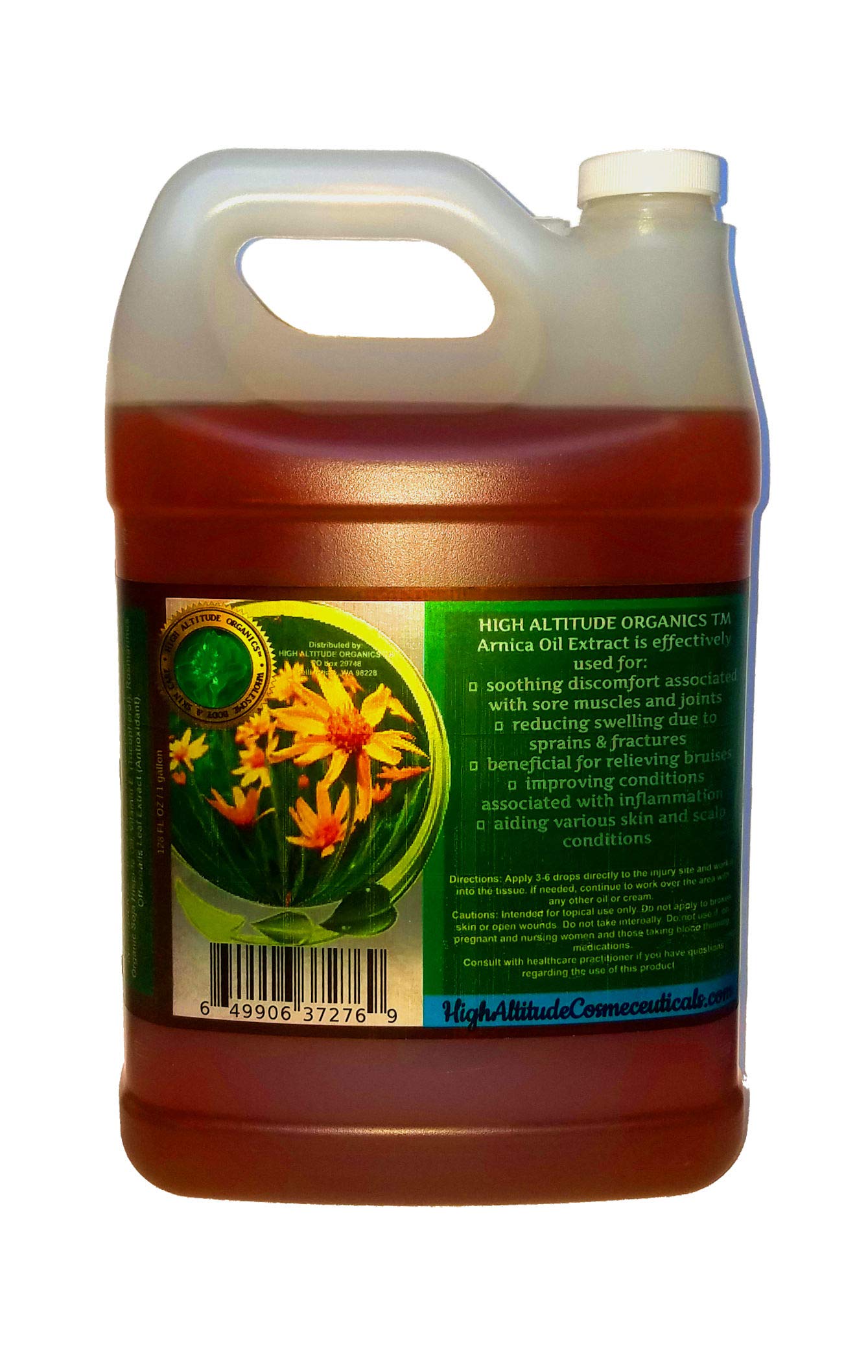 Buy Arnica Oil Extract (Arnica Montana) 1 gallon (128oz) Bulk, Pure