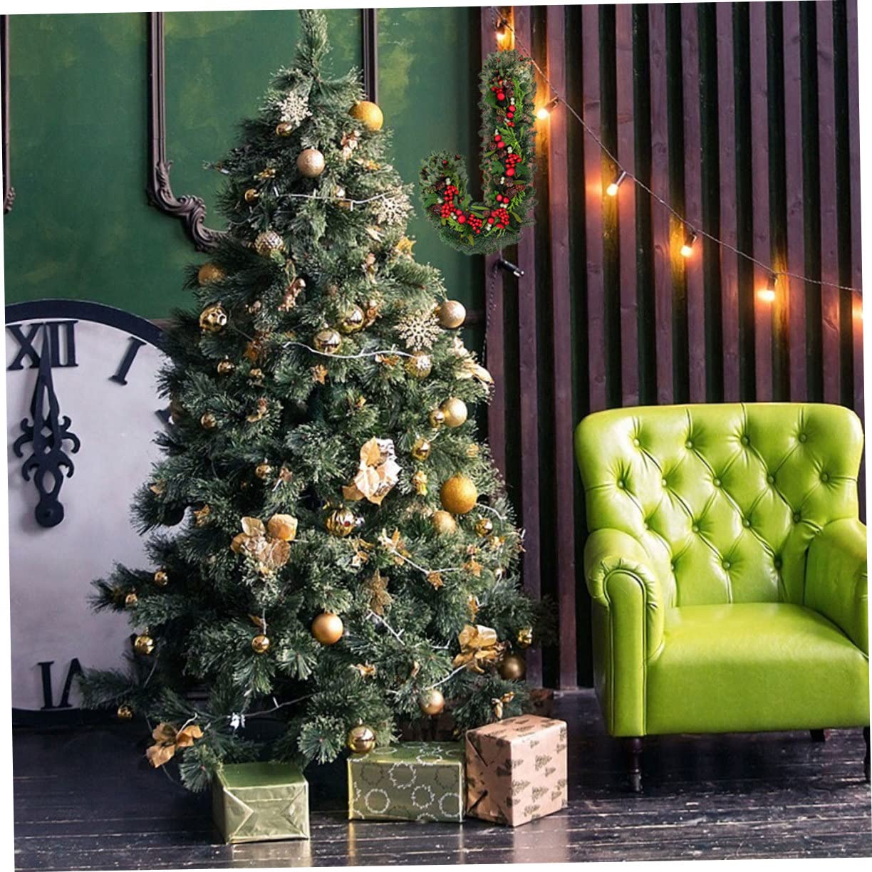 Beatifufu 4pcs Floral Wreath Frames for Decorations Wire for Christmas Holidays and Home Craft Projects Sturdy and Versatile Wreath Craft Supplies