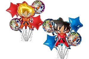 10Pcs Anime Balloons for Birthdays