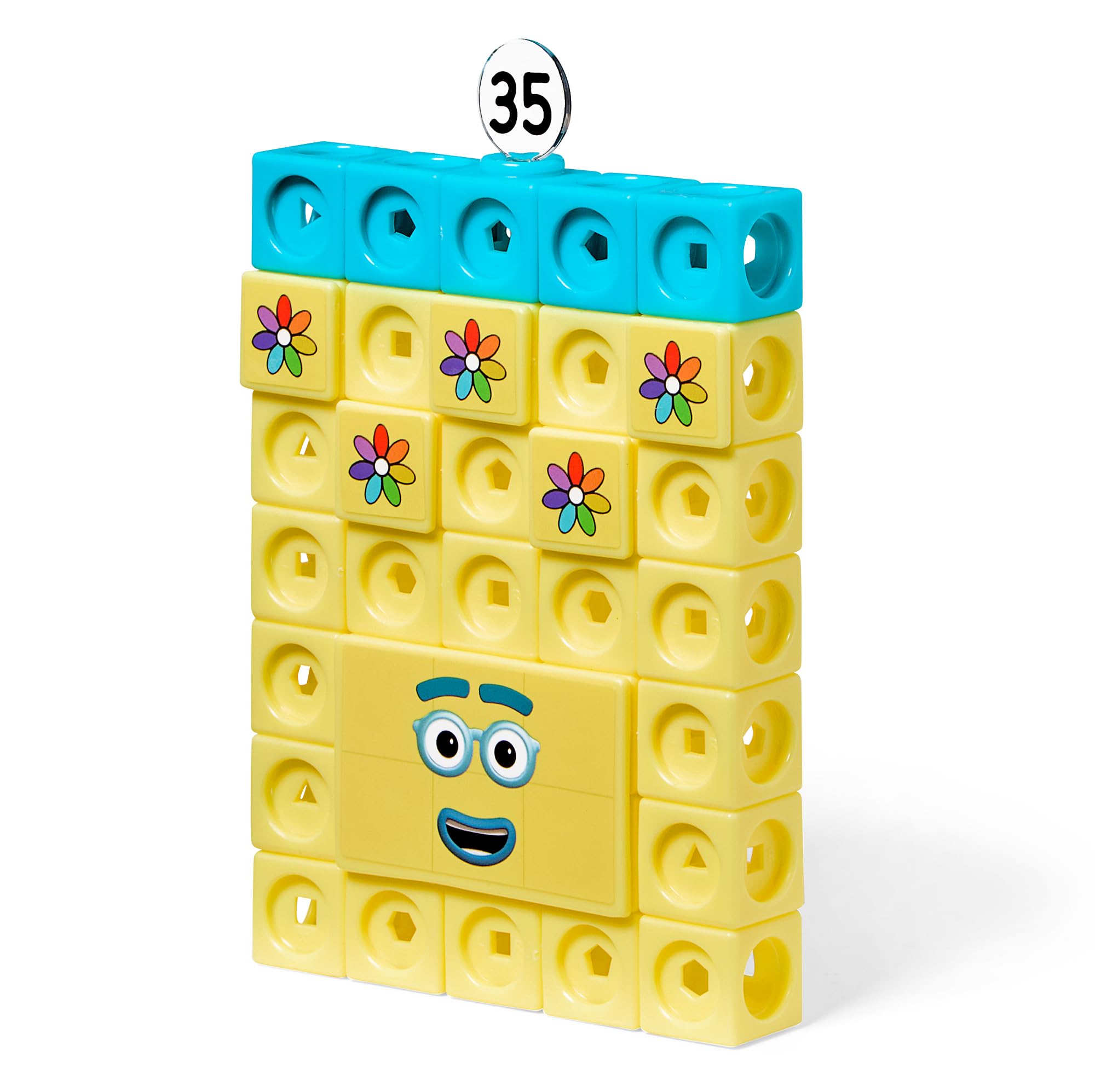 Learning Resources Numberblocks Mathlink Cubes 31-40 Aktivitätsset, ab 3 | MINT Lernspiel mit Mathlink Würfel Offizielles Lernspielzeug, Zahlen lernen und Rechnen üben für Vorschule und Grundschule