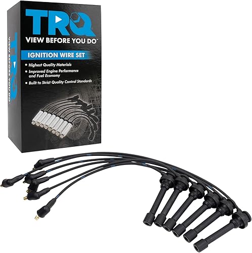 Miniatura 182 de TRQ Juego de cables de bujía de encendido del motor compatible con Hyundai Tucson Kia Sportage 2.7L Nrew