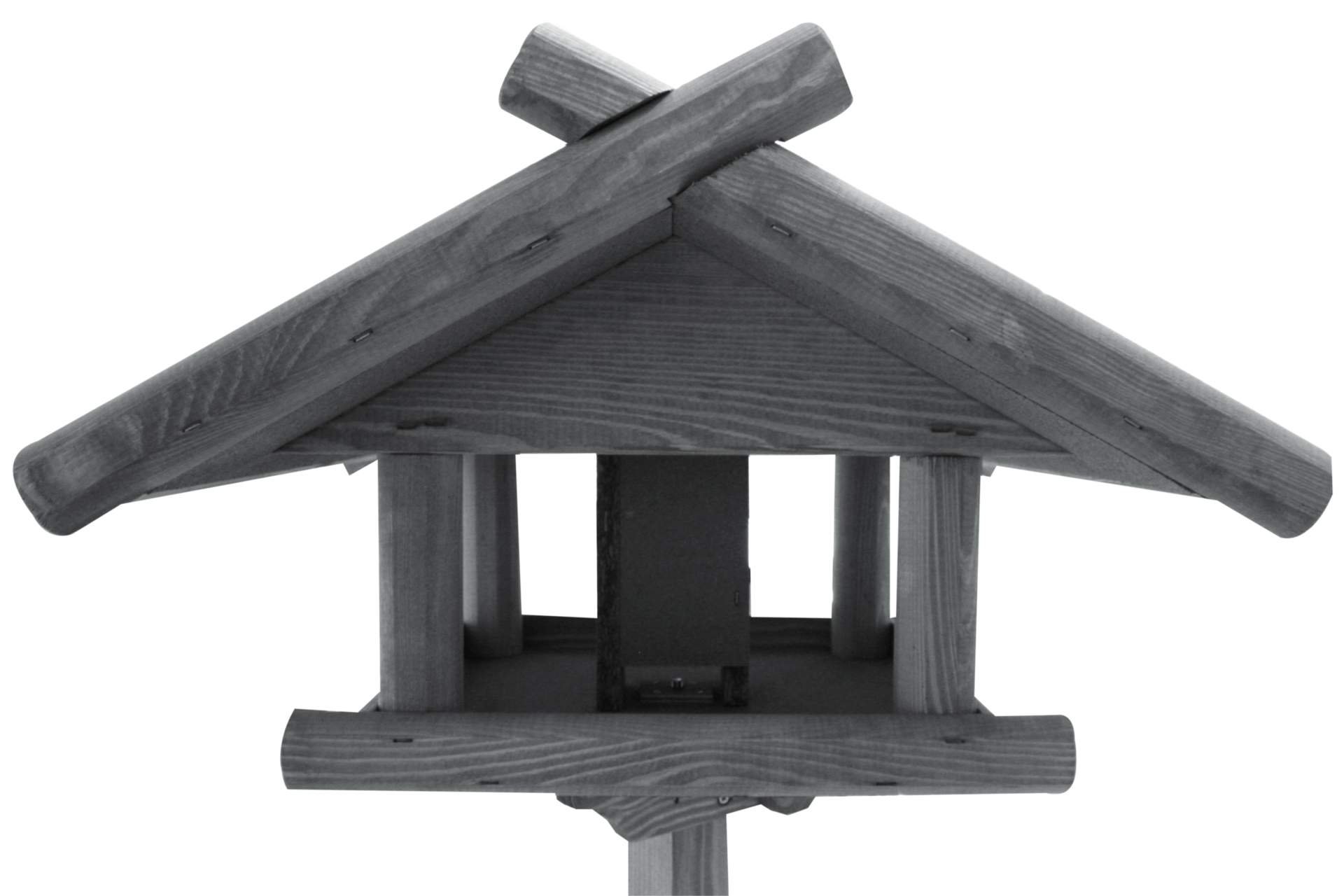 Kynast Exclusiv Vogelhaus mit Kupferdach und Fuss anthrazit 155cm Vogel Haus