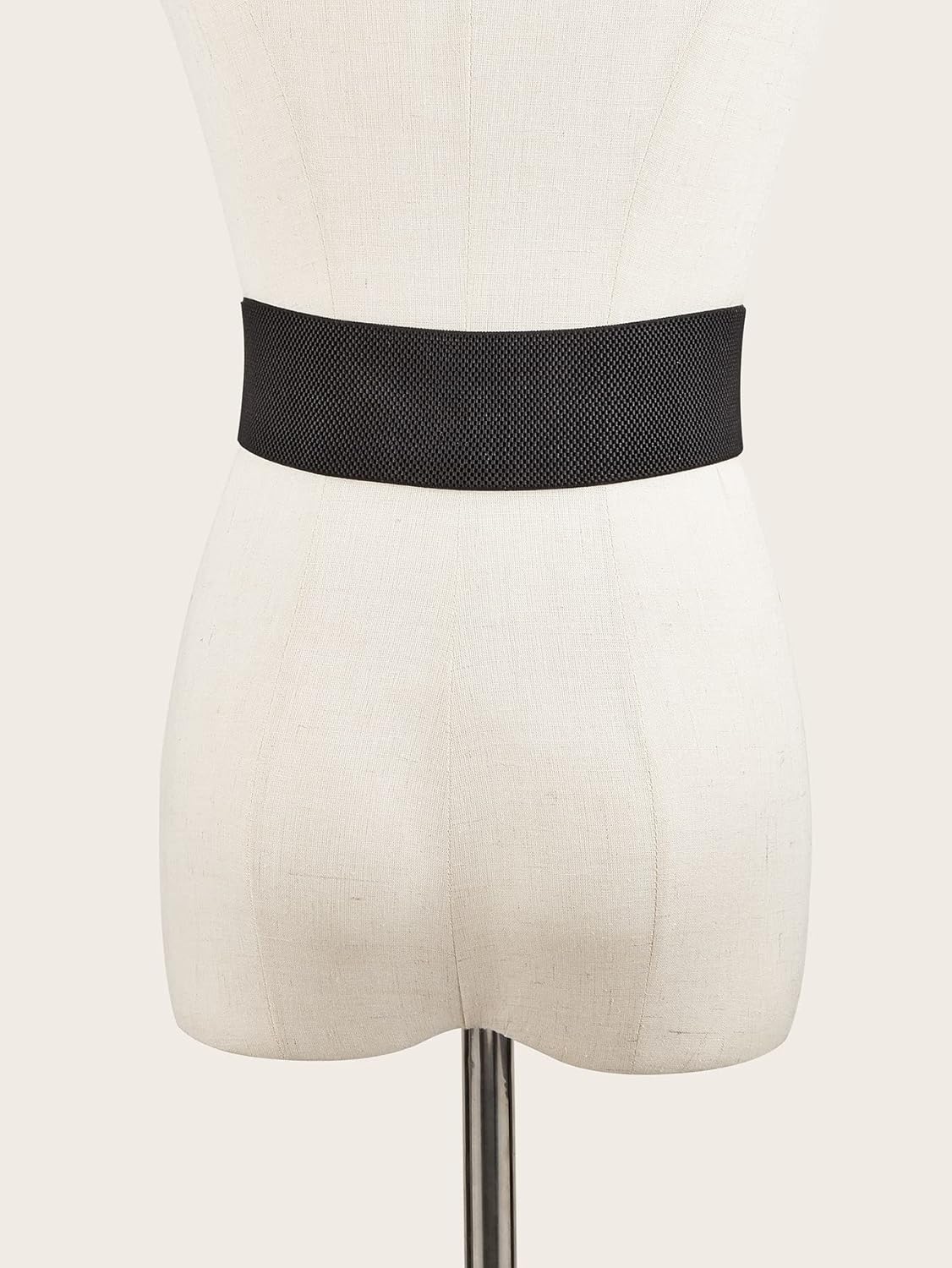 Verdusa Women's Snake Buckle Faux Leather Elastic Wide Belt Corset - Image 2