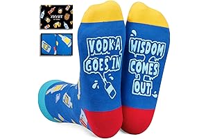 Fun Drink Socks for Bourbon, Whiskey, Vodka and Margarita Lovers.