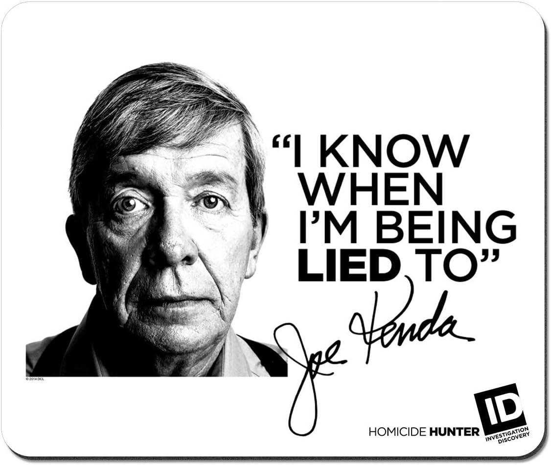 Homicide Hunter I Know Mousepad