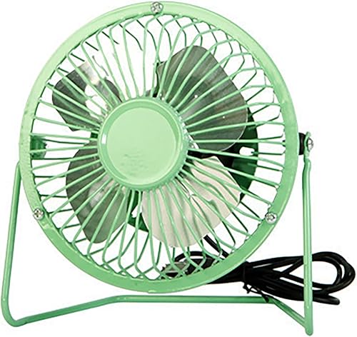 Sokelinn-six Ventilador de escritorio USB pequeño de 4 pulgadas, mini ventilador de enfriamiento personal silencioso de metal para el hogar, Sokelinn-six Ventilador de escritorio USB pequeño de 4 pulgadas, mini ventilador de enfriamiento personal silencioso de metal para el hogar,
