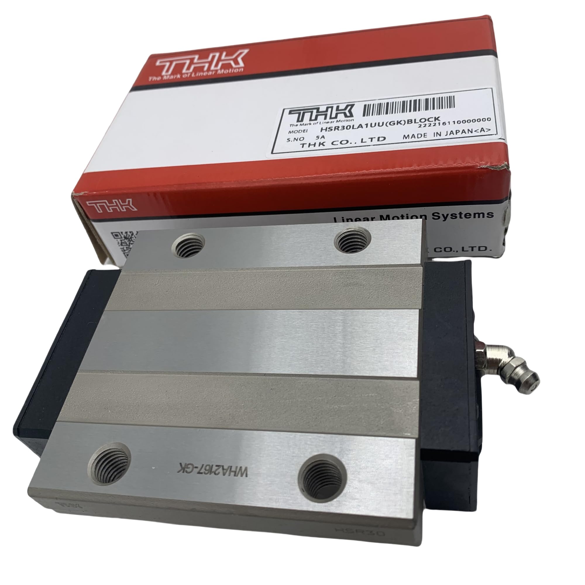 THK Guida Lineare HSR30LA HSR30 HSR30LA1SS/UU 36x90x120.6mm GK Cuscinetto Blocco Rotaie Slide per Controllo del Movimento Macchina CNC Stampante 3D