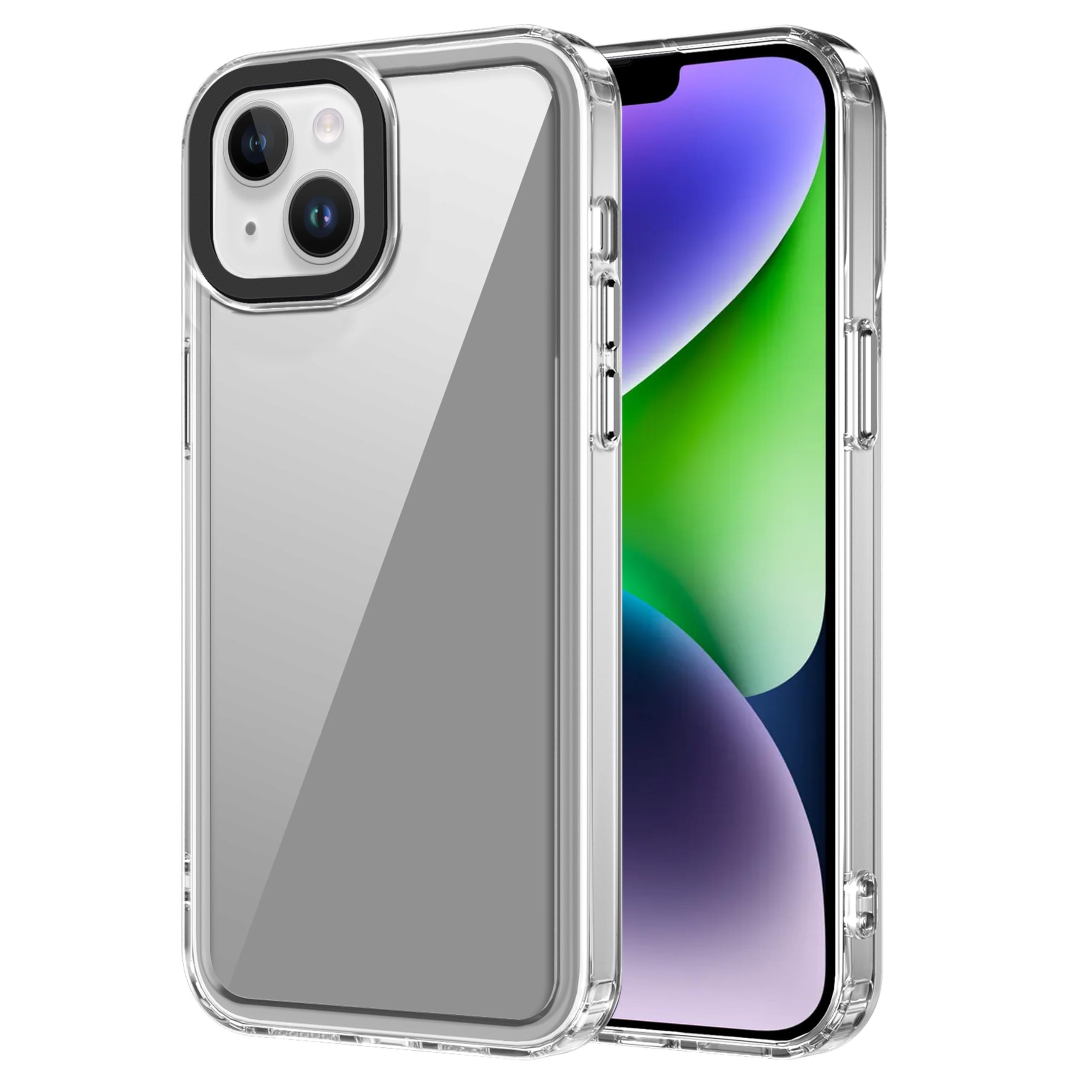 Amazon Basics Back Case Cover for iPhone 14 (TPU + PC_Transparent) (B0CSP26741) Amazon Price History, Amazon Price Tracker
