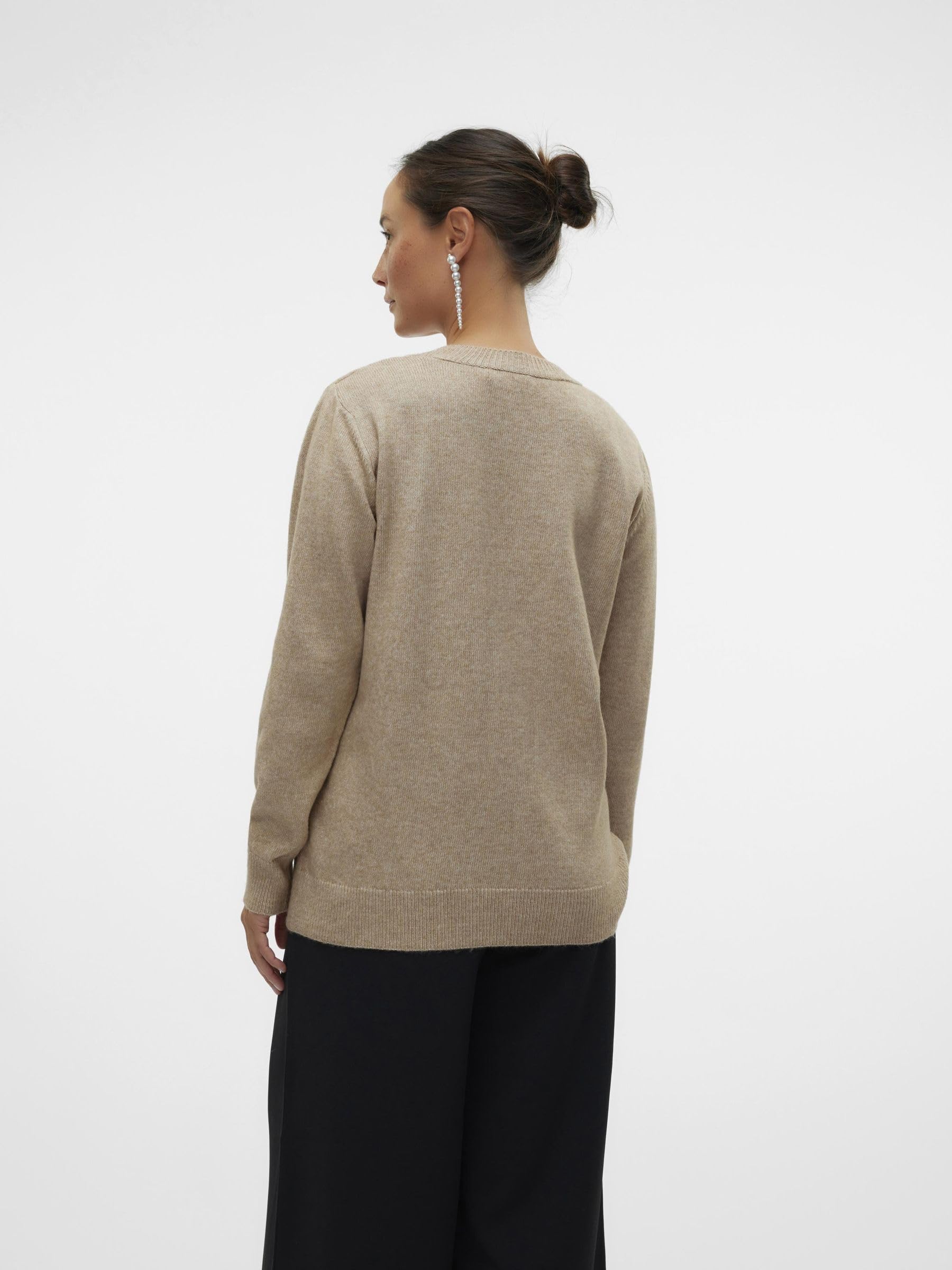 MAMALICIOUS Female Gestricktes Oberteil Umstands-Strickpullover
