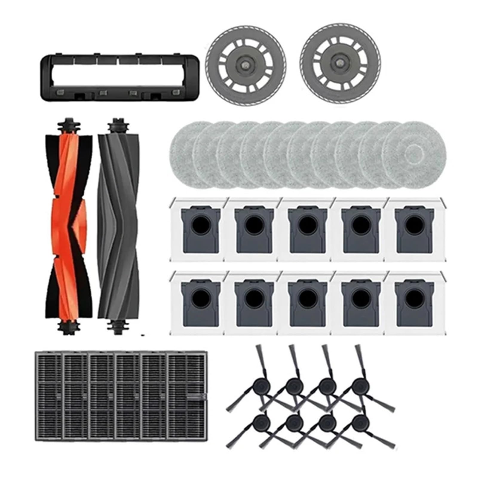 Generisch Hauptbürste, Seitenbürste, HEPA-Filter-Set