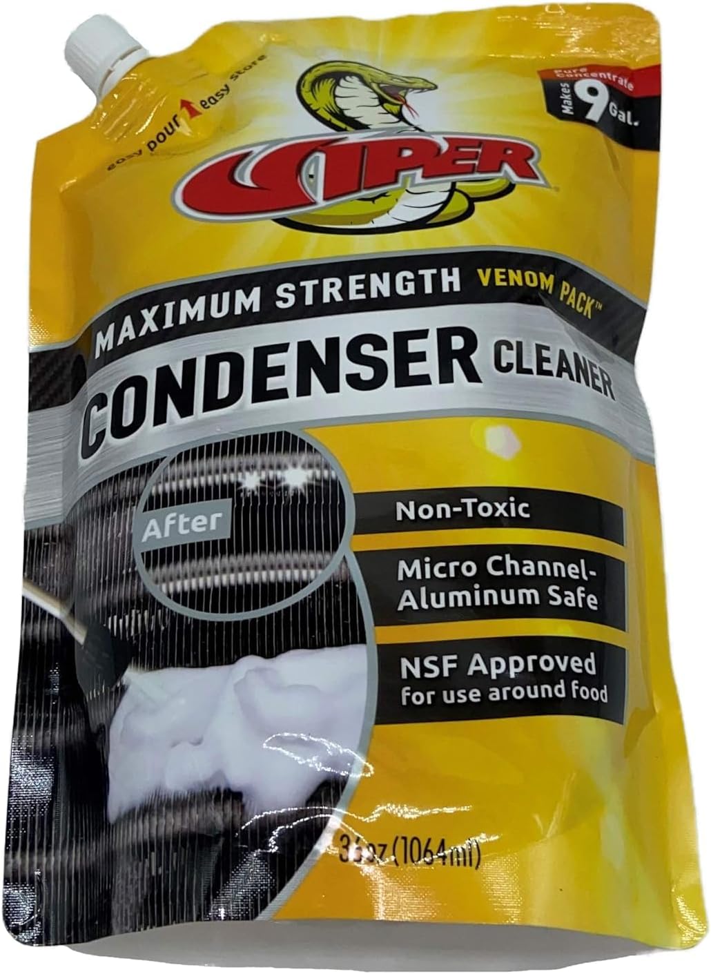 Refrigeration Technologies Maximum Strength Condenser Coil Cleaner RT330V Viper 36oz (2)