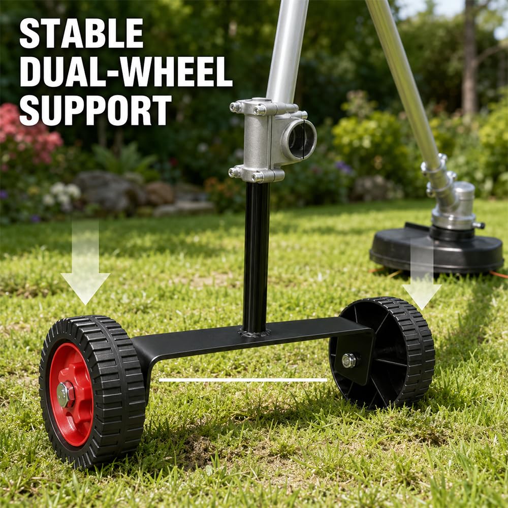 Roues Support Débroussailleuse pour STIHL FS 160 2016-2026, Accessoires Support À Deux Roues sur Support Auxiliaire Portable