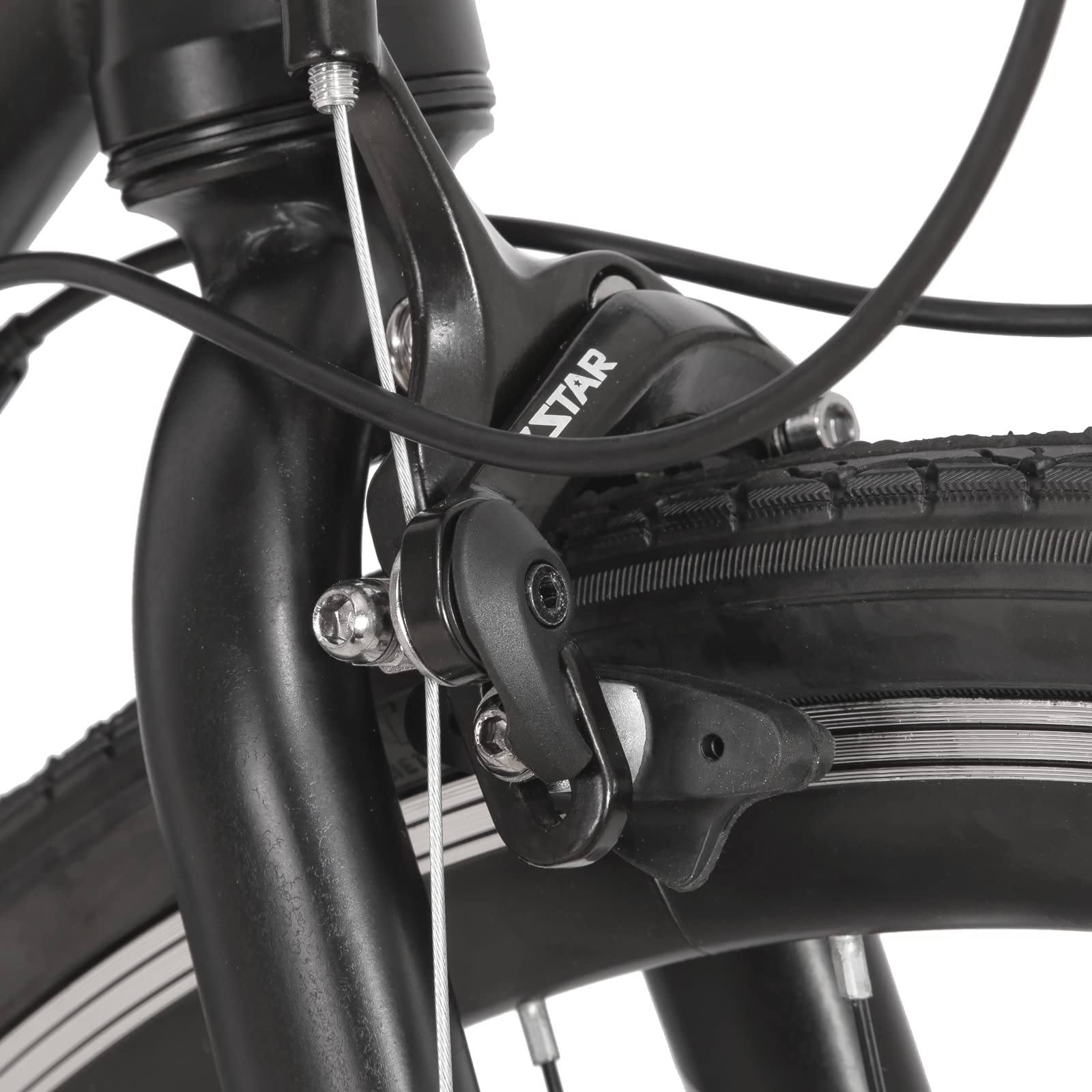 HILAND Bicicletta da corsa in alluminio 700C, Shimano a 21 marce, 28 pollici, per uomo e donna