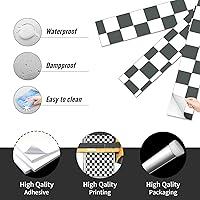 Vista 7 de Calcomanías autoadhesivas para escaleras, calcomanías de vinilo para pelar y pegar, murales de escalera para escaleras, 7.1 x 39.4 x 13