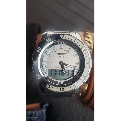 Buy Tissot Mens T0264201103100 Sea Touch Quartz Chronograph Touch Screen  White Dial Watch Online in Japan. B0021FXXQ0