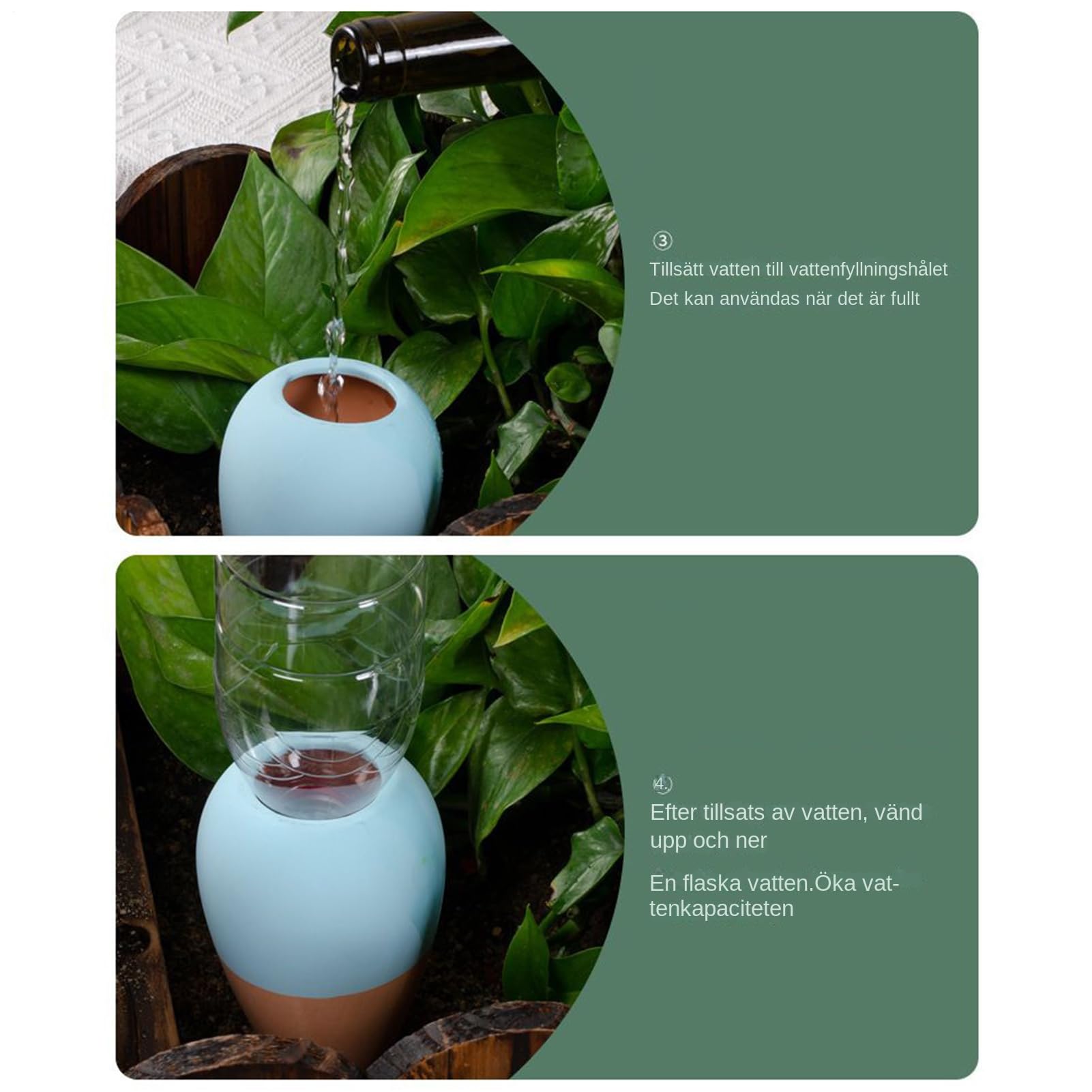 Punte di irrigazione 'acqua, picchi d'irrigazione regolabili, bastoncini d'irrigazione per fiori, vivaio, giardino, verdure, alto