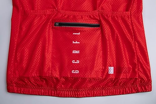 Miniatura 4 de GCRFL Conjunto de camisetas de ciclismo para mujer, altamente transpirables, pantalones cortos con bolsillos y acolchado 4D