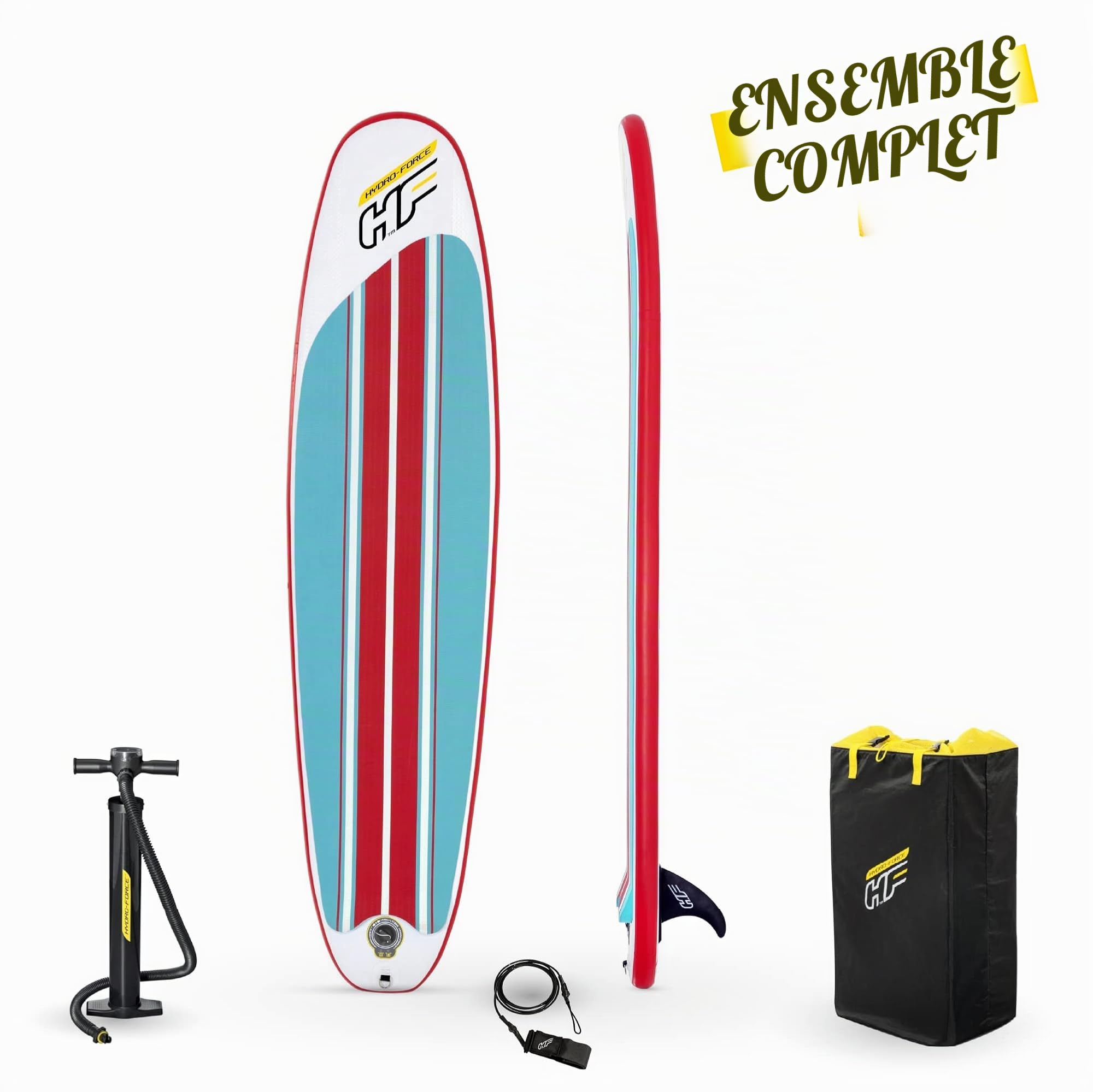 Bestway SUP gonflable Hydro Force Compact Surf 8 243x57x7 cm