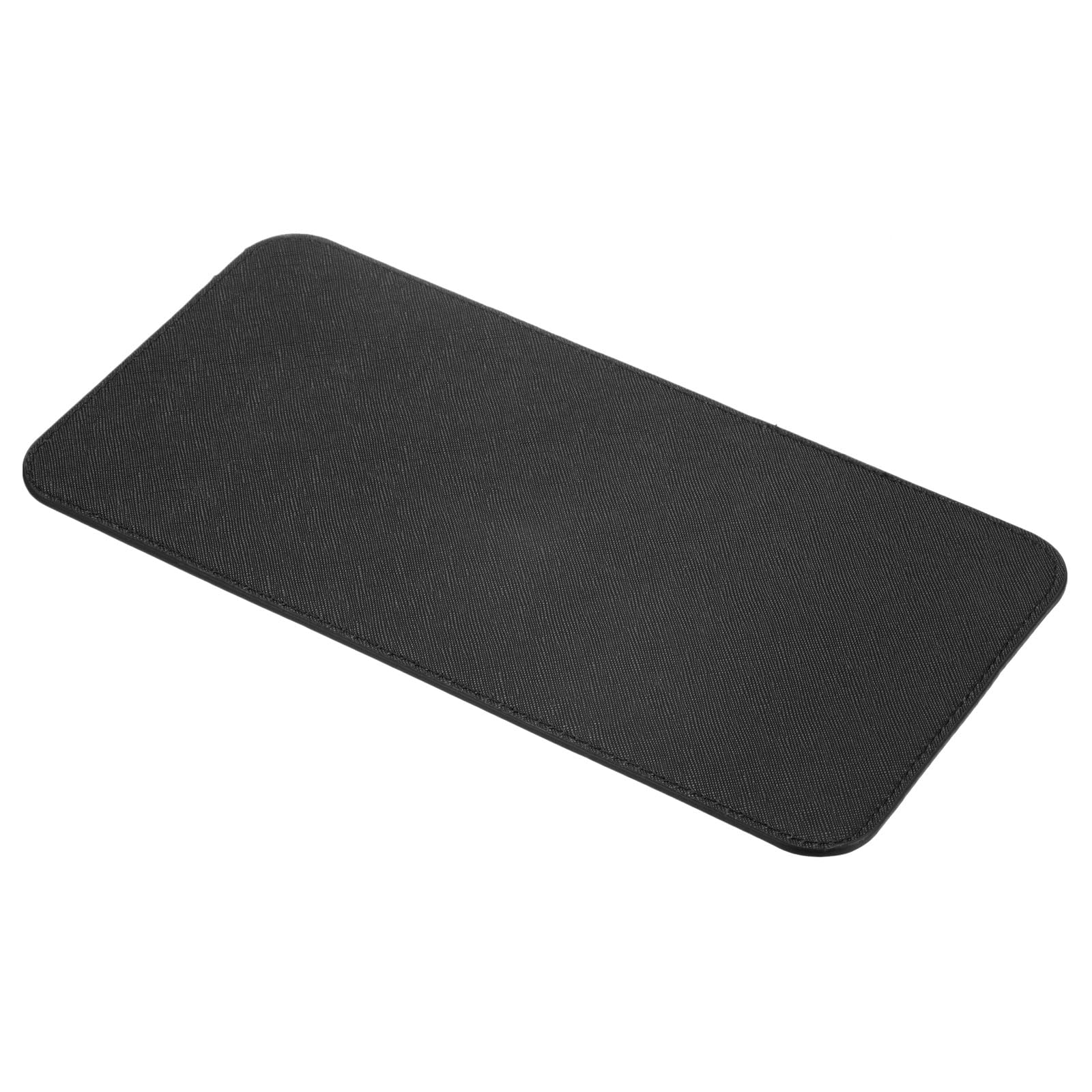 TIXIPEM 12 x 6IN Handbag Base Shaper [1PC] - PU Leather Bag Liner Board Insert Use for Tote & Backpack & Purse Organizer - [Black-4mm Thick] Bag Bottom Shaper Pad