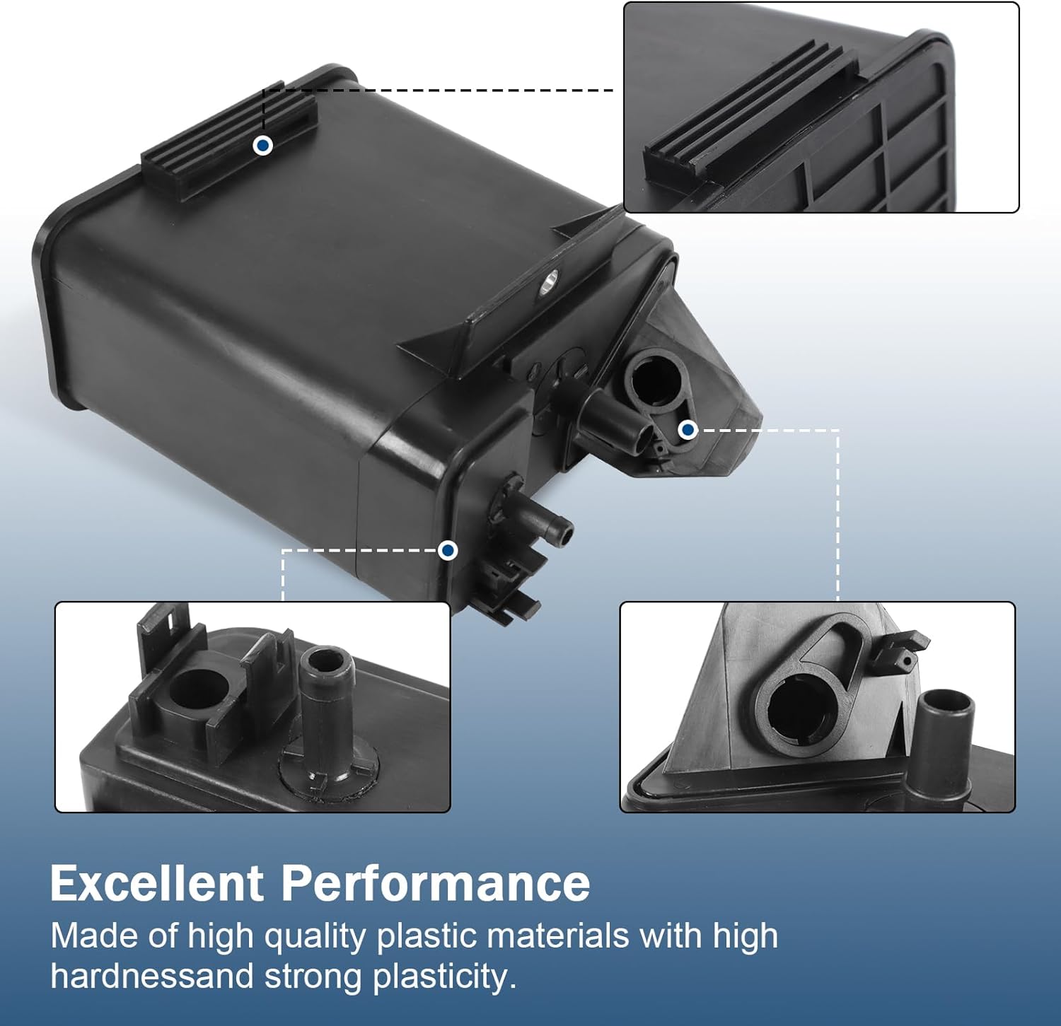 911-321 Vapor Canister Compatible with Nissan Frontier 2005-2021 Pathfinder 2005-2012 Xterra 2005-2015 2.5L 4.0L 5.6L L4 V6 V8 Evap Charcoal Canister Replaces# 14950-EA200 14950-EA20A