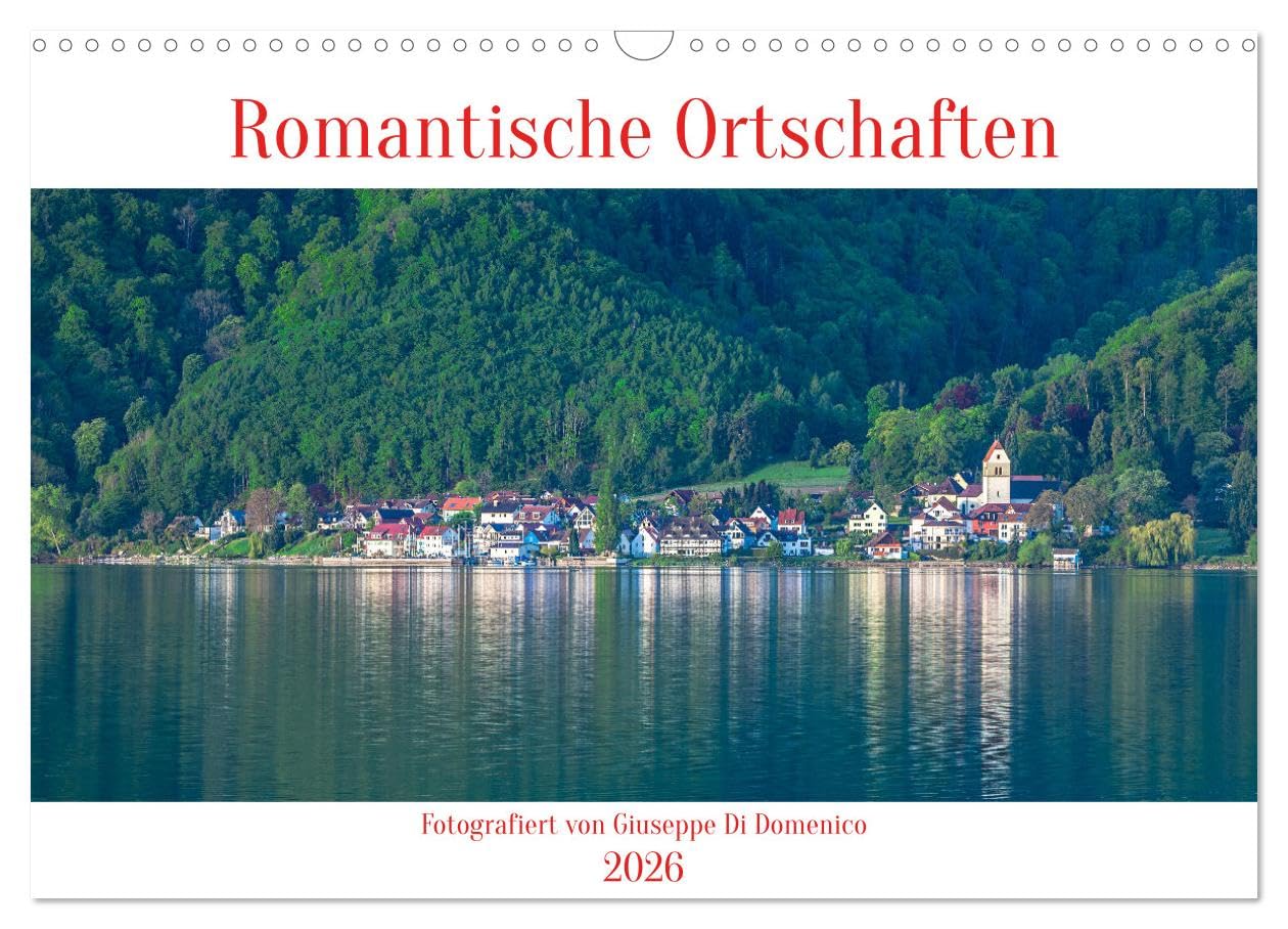 Romantic villages UK-Version (Wall Calendar 2026 DIN A3 Landscape), CALVENDO 12 Month Wall Calendar
