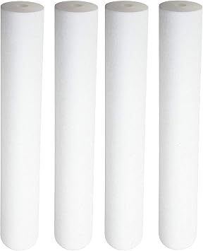 Sediment filter - Dual Gradient Density 25/1 micron 20" x 4.5" 4 PACK by CFS