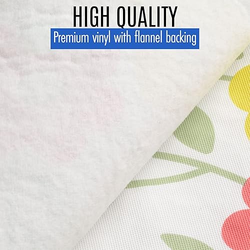 Miniatura 6 de LINPRO Funda de mesa de picnic de alta calidad con fundas de banco, fundas de vinilo ajustables para mesa de picnic con accesorios elásticos de