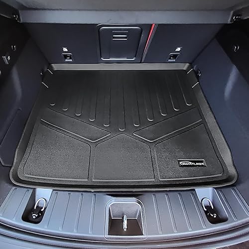 Miniatura 2 de SMARTLINER Protección para todo tipo de clima, ajuste personalizado, forro de carga negro detrás de la segunda fila, compatible con Dodge Hornet GT