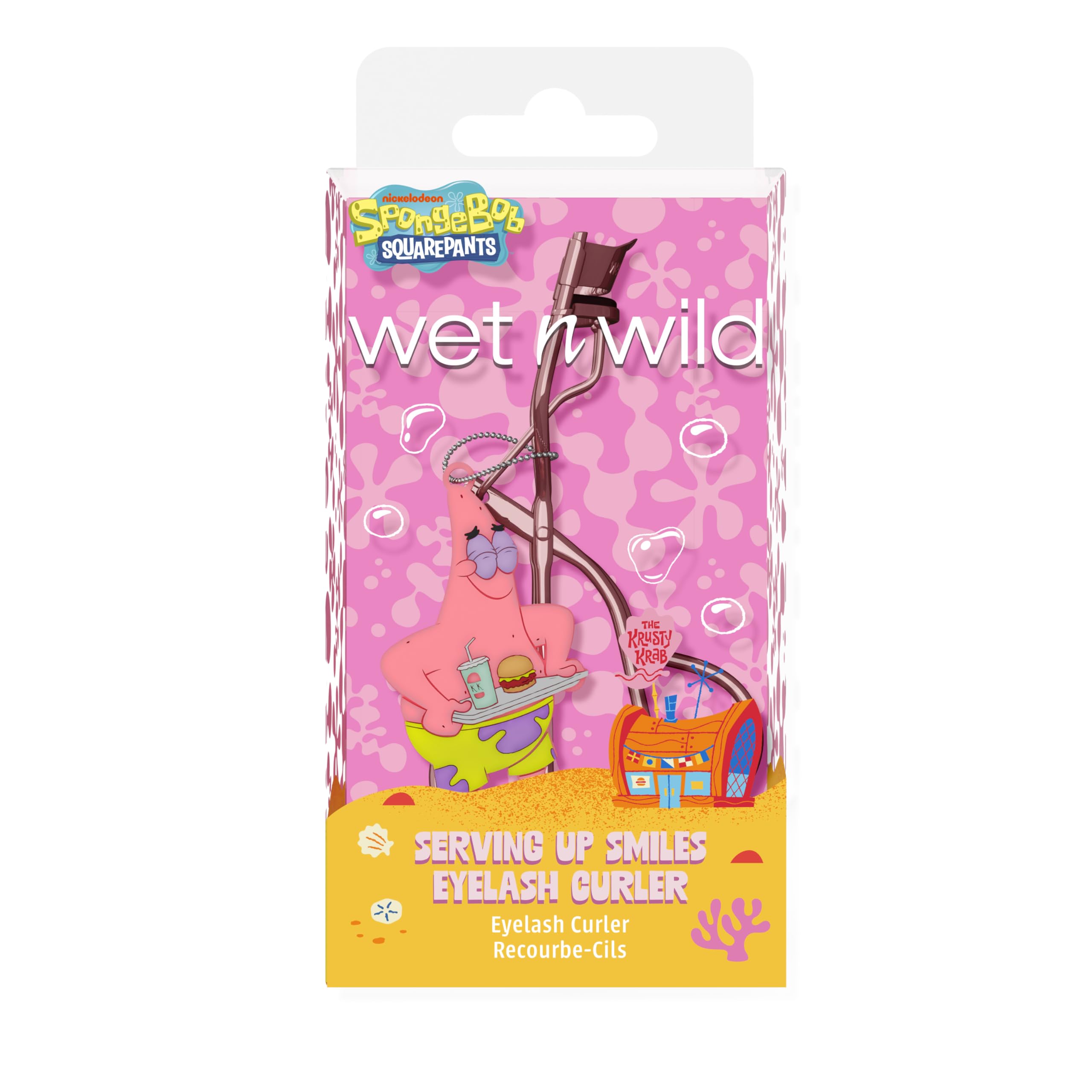 wet n wild Eyelash Curler & Charm, Gentle Silicone Cushion Pad, Curls & Lifts Lashes – Patrick