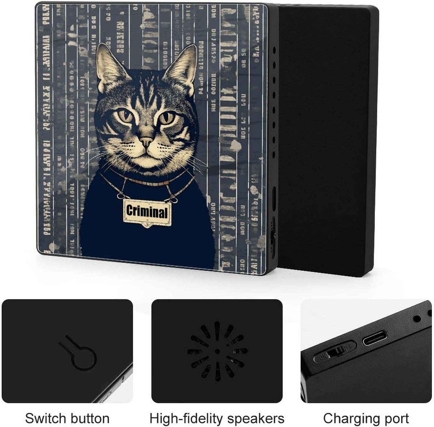Music Refrigerator Magnets, Built-in Music Player, Personalized image 4