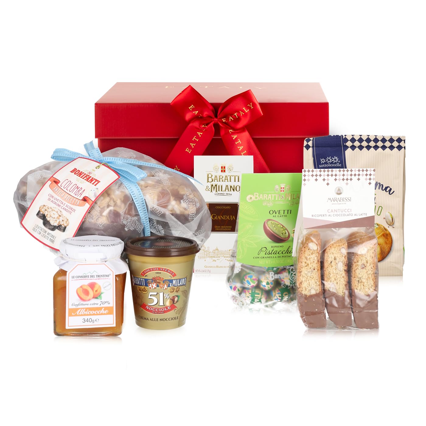Eataly – Cesto Gastronomico Pasquale con prodotti dolci e golosi – La Pasqua Classica e Dolce – Kit con 7 deliziosi prodotti pronti da gustare!