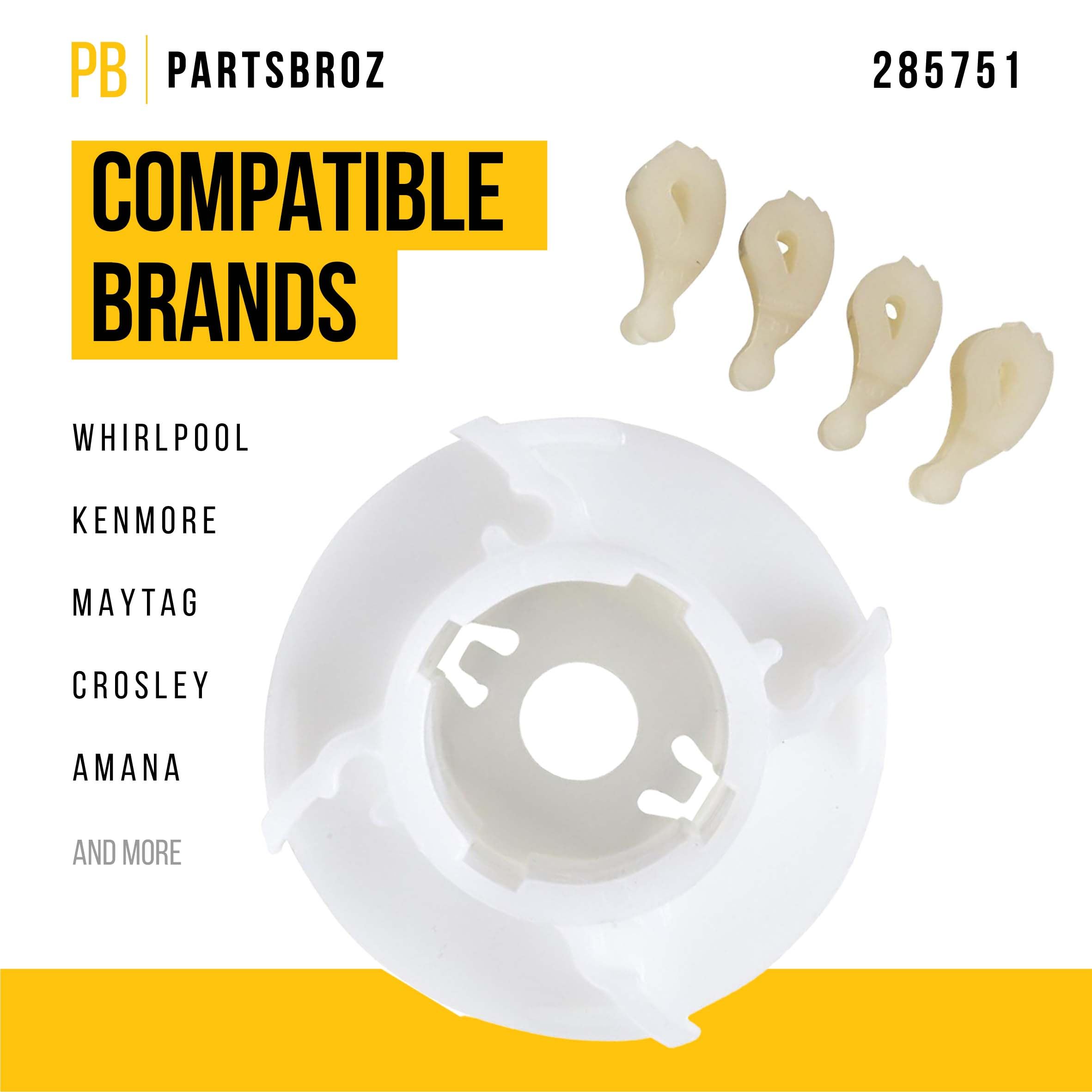 can☆彡 Amazon.com: PartsBroz 285751 Agitator Cam Kit - Compatible