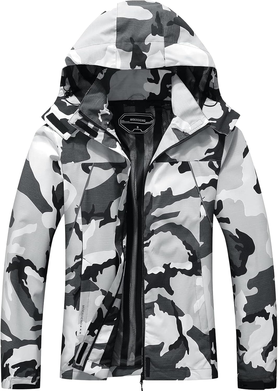 MOERDENG Women’s Waterproof Rain Jacket