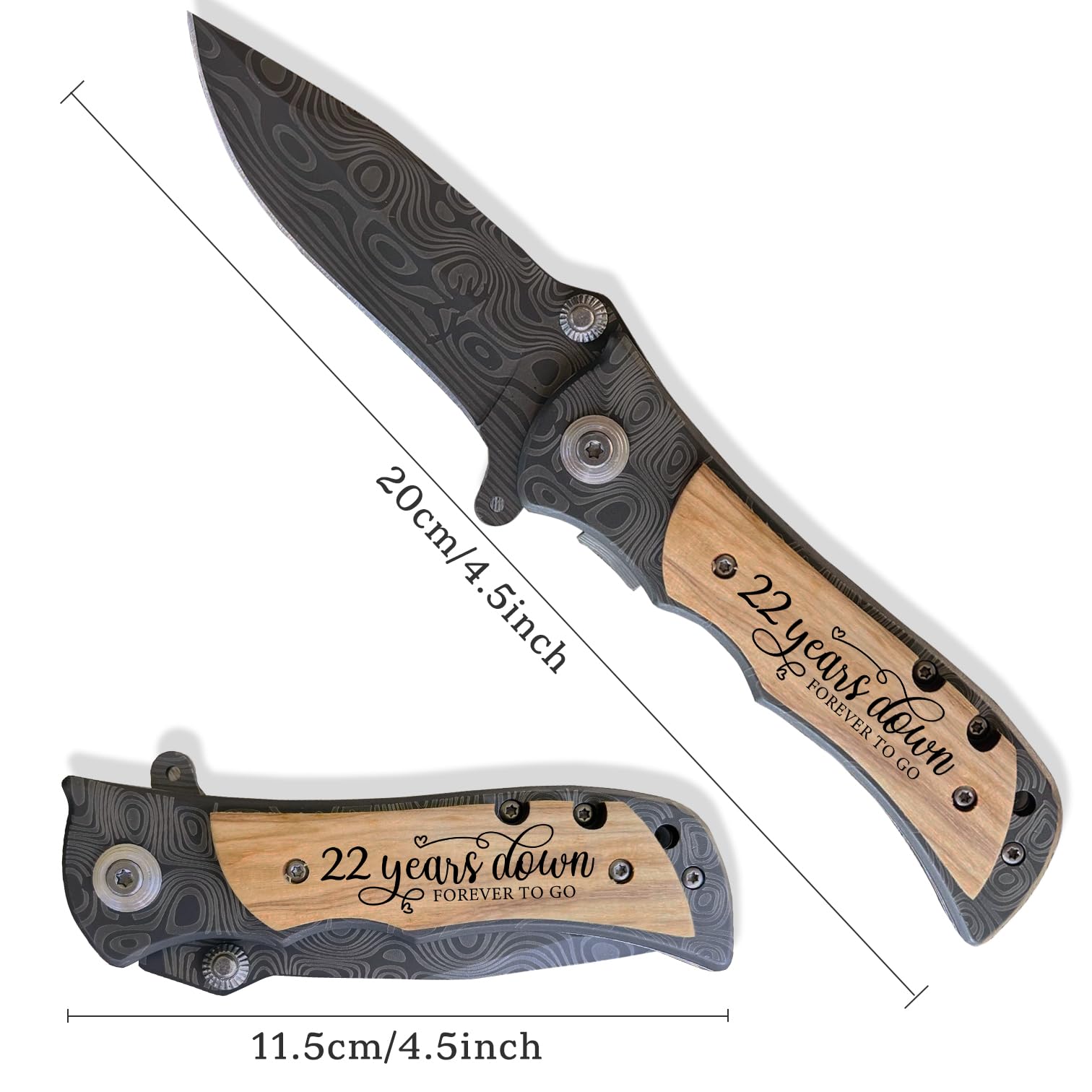 Gift For Husband 22nd Wedding Anniversary Present 22nd Weddng