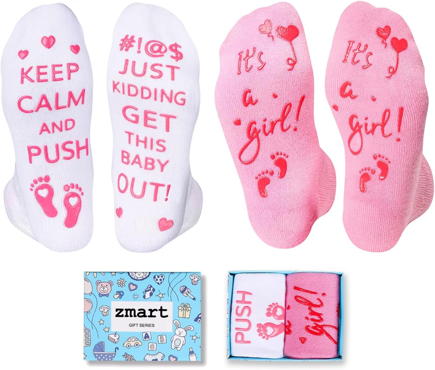 Pregnancy Gifts for Pregnant Women - New Mom Socks, Maternity Socks for Expecting Mom