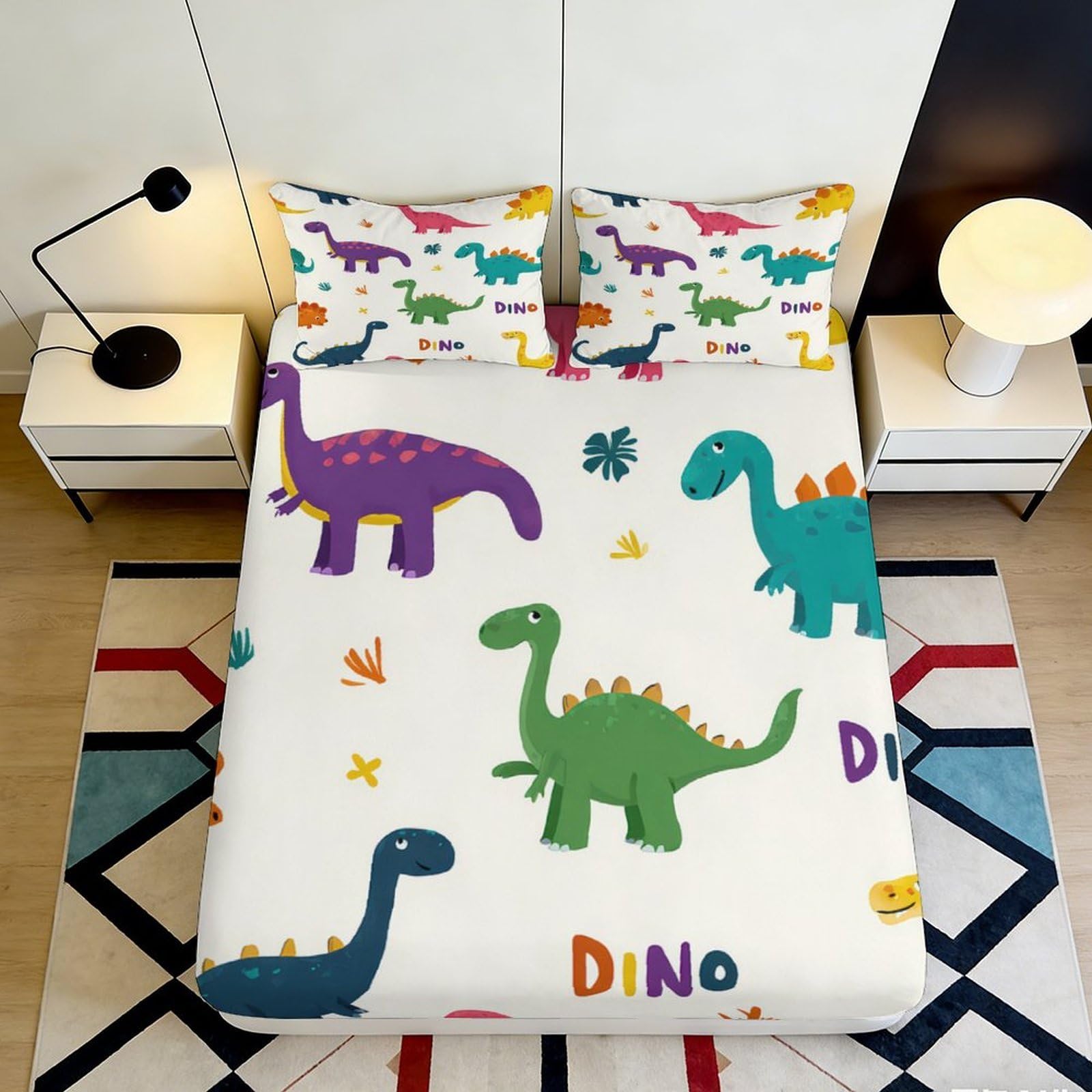 3D Printed French Bulldog Fitted Sheet Microfiber Deep Pocket Non-Slip French Bulldog Mattress Fitted Cover for Bedroom 120x200x25cm