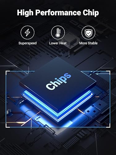 Miniatura 4 de UGREEN Cable adaptador SATA a USB 3.0 para lector de disco duro SSD/HDD de 3.5 pulgadas SATA III compatible con UASP compatible con Samsung Seagate