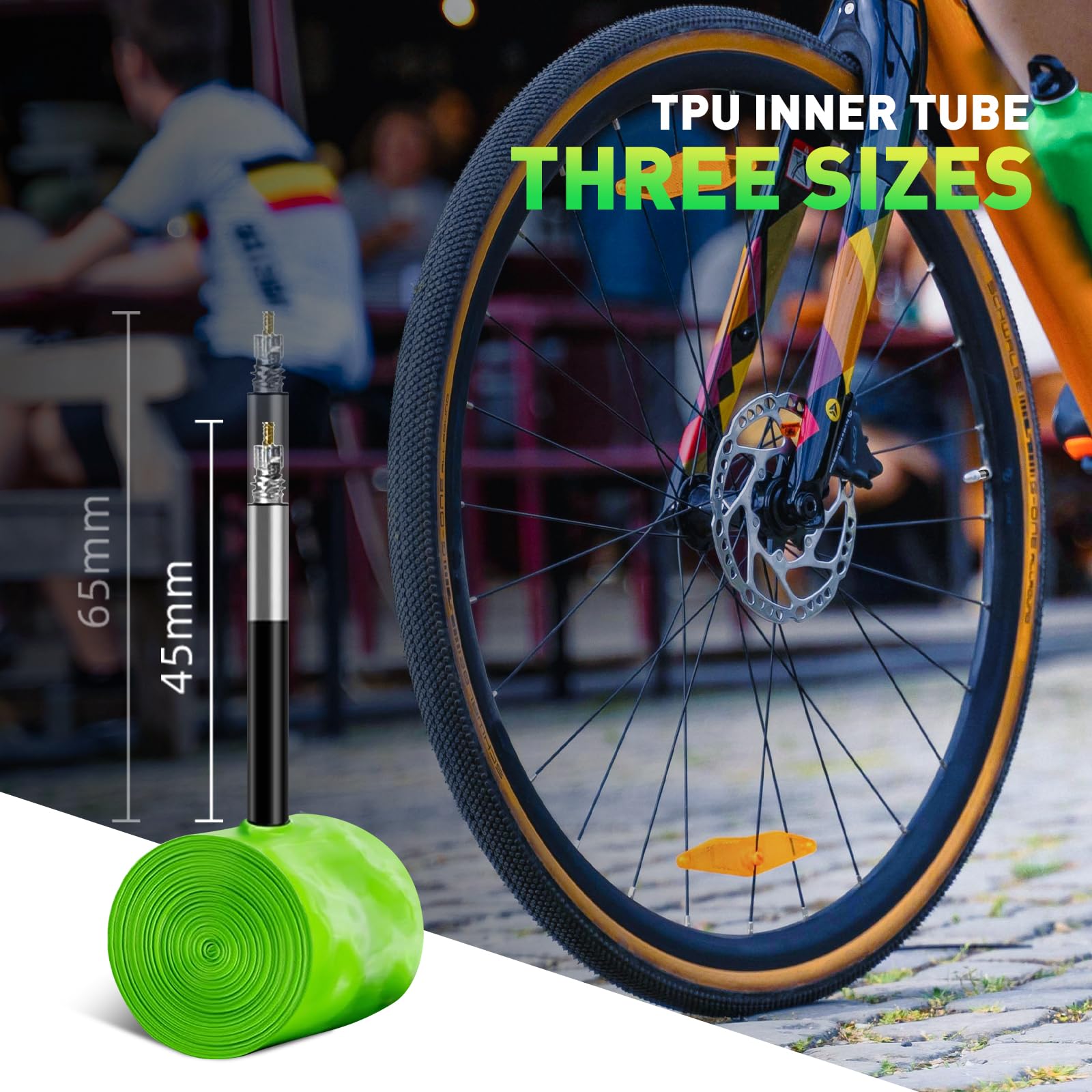 Camera D'aria 26 Camera D'aria Bici Da Corsa 700x25/32 Mm